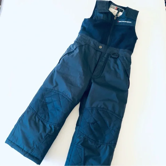 32 Degrees Bottoms 32 Degrees Weatherproof Blue Snow Bibs Boys